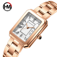 Quartz Women Stainless Steel Rose Gold Watch2035