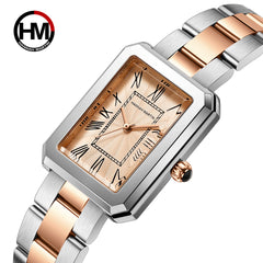 Quartz Women Stainless Steel Rose Gold Watch2035